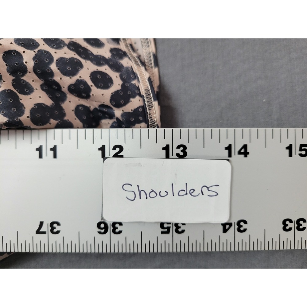 NWT Lululemon Pack-It Vest Ace Spot Grain Black Leopard W4H46S Sz‎ 4 - Picture 11 of 12